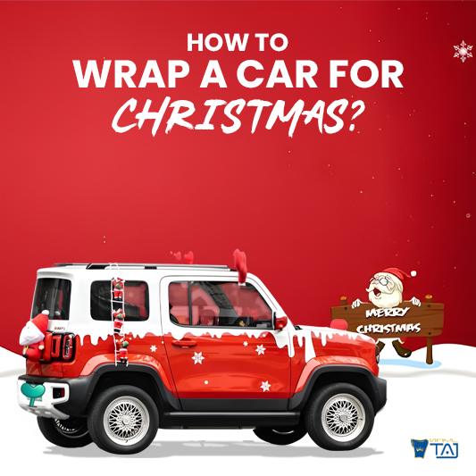 How To Wrap a Car for Christmas  Festive Guide 2025