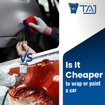 Is It Cheaper to Wrap or Paint a Car