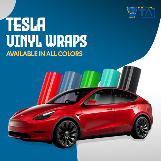 Tesla Vinyl Wraps | All Colors & Custom Finishes