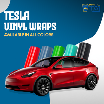 Tesla Vinyl Wraps Available in All Colors & Styles