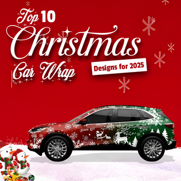 Top 10 Christmas Car Wrap Designs 2025  VinylTaj
