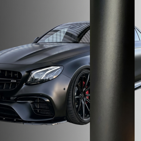 Matte Satin Black Vinyl Wrap
