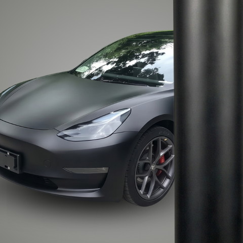 Matte Black Vinyl Wrap