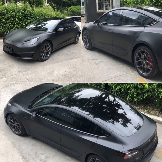 Matte Black Vinyl Wrap