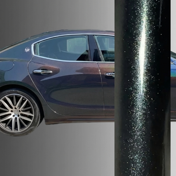 Laser Gloss Black Vinyl Wrap