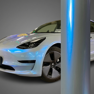 Color Shift Rock Gray Blue Vinyl Wrap