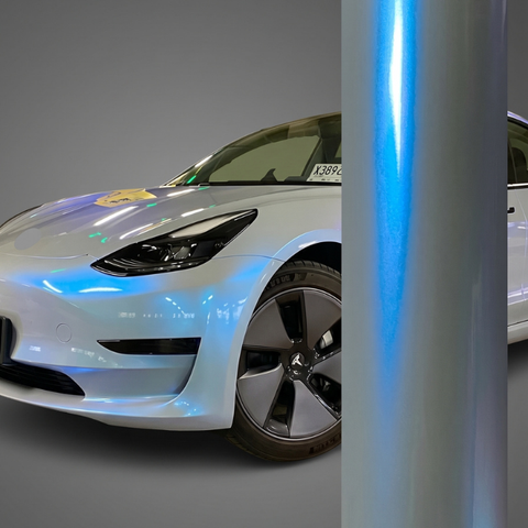 Color Shift Rock Gray Blue Vinyl Wrap