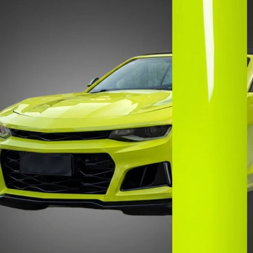 Gloss Chartreuse Yellow Vinyl Wrap