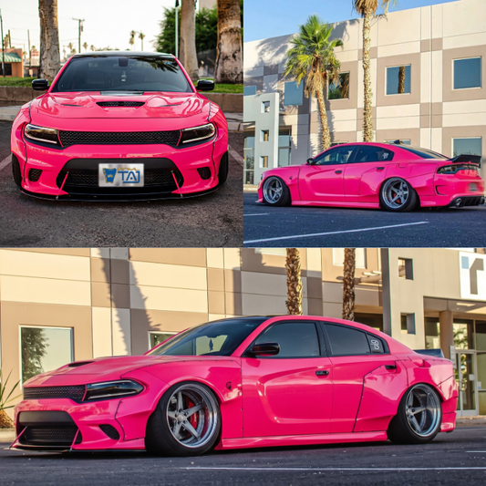 Gloss Rose Pink Vinyl Wrap