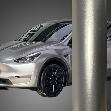 Gloss Metallic Brown Gray Vinyl Wrap