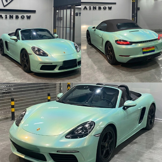 Laser Gloss Tiffany Vinyl Wrap
