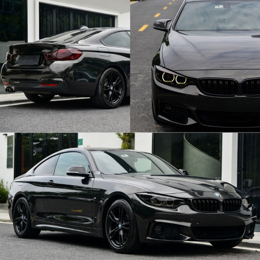 Gloss Metallic Metal Black Vinyl Wrap