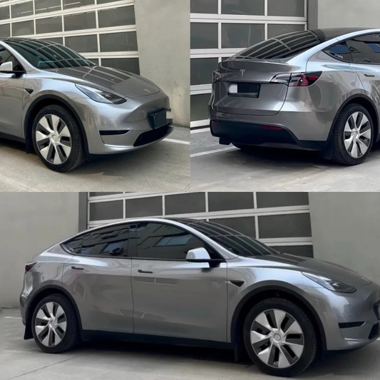 Gloss Metallic Agate Grey Car Wrap