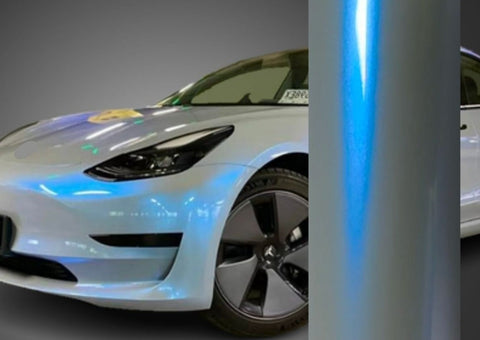 Color Shift Rock Gray Blue Vinyl Wrap