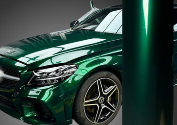 Gloss Metallic Agate Green Car Wrap