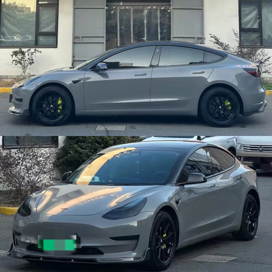 Super Gloss Light Nardo Gray Vinyl Wrap