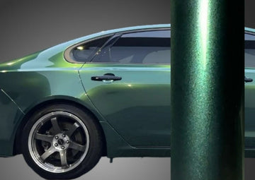 Gloss Metallic Racing Green Car Wrap