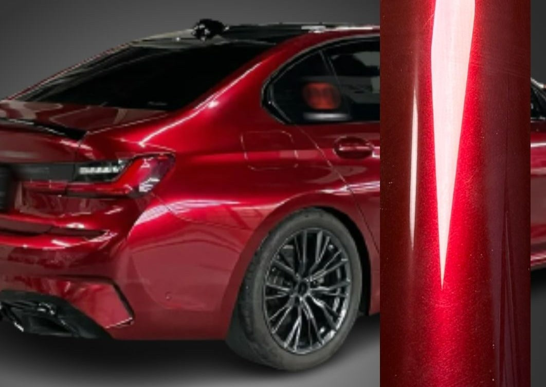 Metallic Raspberry Gloss Metallic Raspberry Red Vinyl Wrap