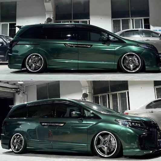 Gloss Metallic Forest Green Car Wrap